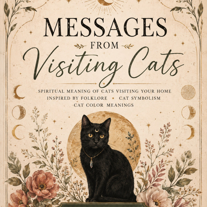 Messages from Visiting Cats – Illustrated Spiritual Guide (PDF) by Blululi
