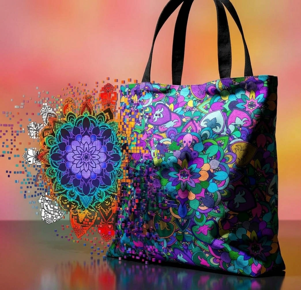 ...To a burst of colors