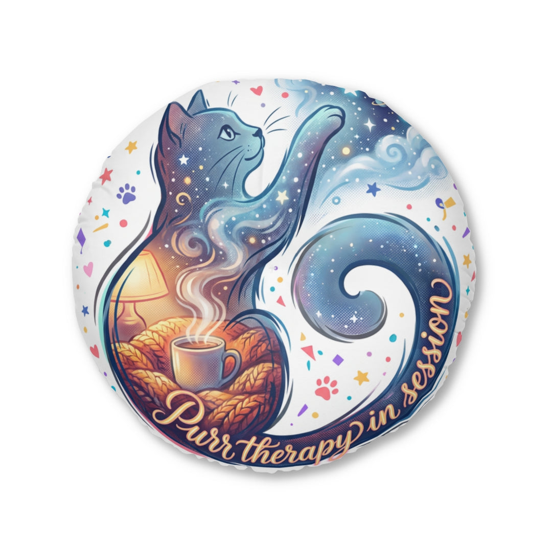 Purr Therapy Doppelbelichtungs-Katzen-Bodenkissen