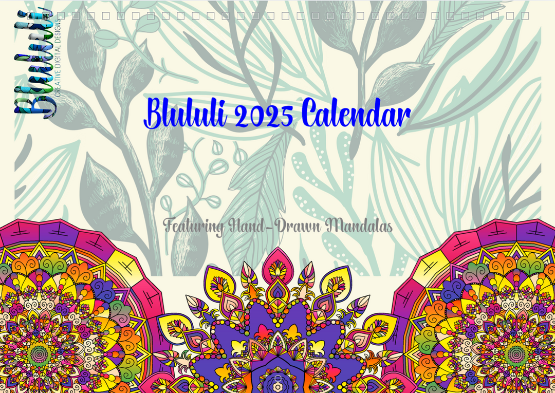 2025 calendar with holidays printable in colorful design on white background