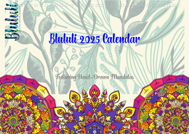 2025 calendar with holidays printable in colorful design on white background