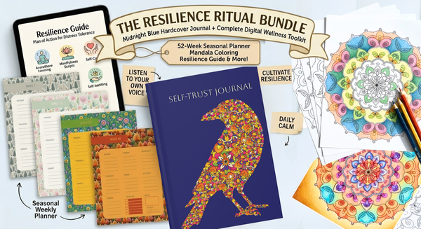 Resilience-building & Self-care bundle | Mindfulness and Self-Help kit