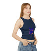 Abstract Blue Cat Watercolor Racerback Tank Top Tank Top - Blululi