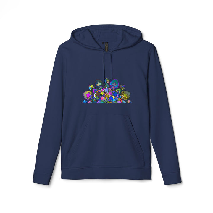 Adidas Mandala Fleece Hoodie Hoodie - Blululi