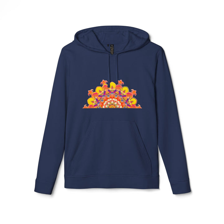 Adidas Mandala Fleece Hoodie Hoodie - Blululi