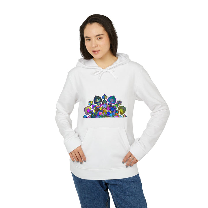 Adidas Mandala Fleece Hoodie Hoodie - Blululi