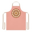 Apricot Mandala Apron - Hand Drawn Art All Over Prints - Blululi