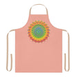 Apricot Mandala Apron - Vibrant Kitchen Art All Over Prints - Blululi