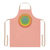 Apricot Mandala Apron - Vibrant Kitchen Art All Over Prints - Blululi