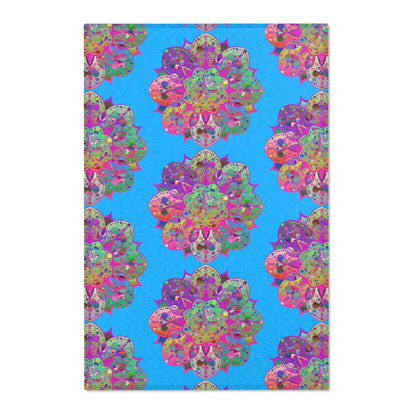 Area Rugs Featuring Hand - Drawn Mandala Designs - Blululi