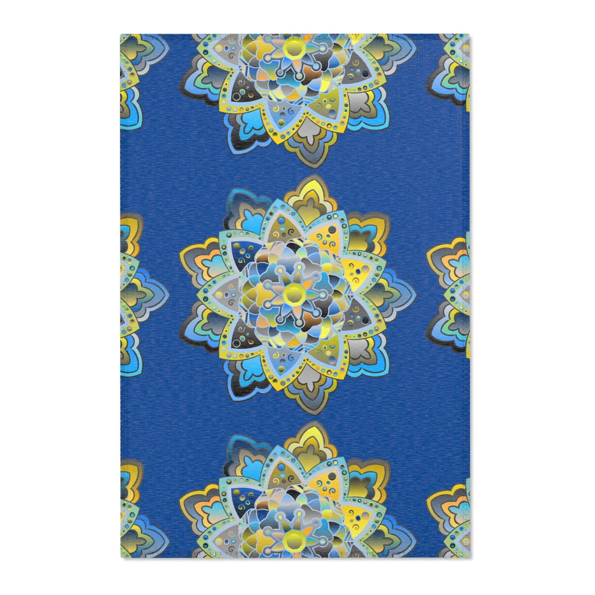 Area Rugs Featuring Hand - Drawn Mandala Designs - Blululi