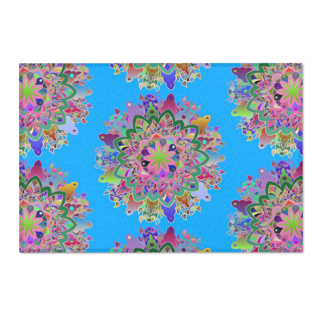 Area Rugs Featuring Hand - Drawn Mandala Designs - Blululi