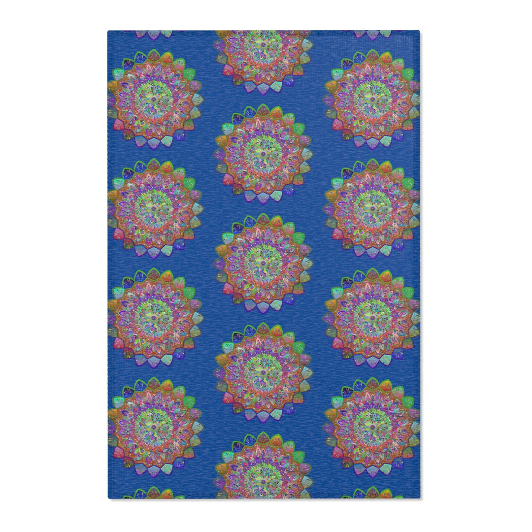 Area Rugs Featuring Hand - Drawn Mandala Designs - Blululi