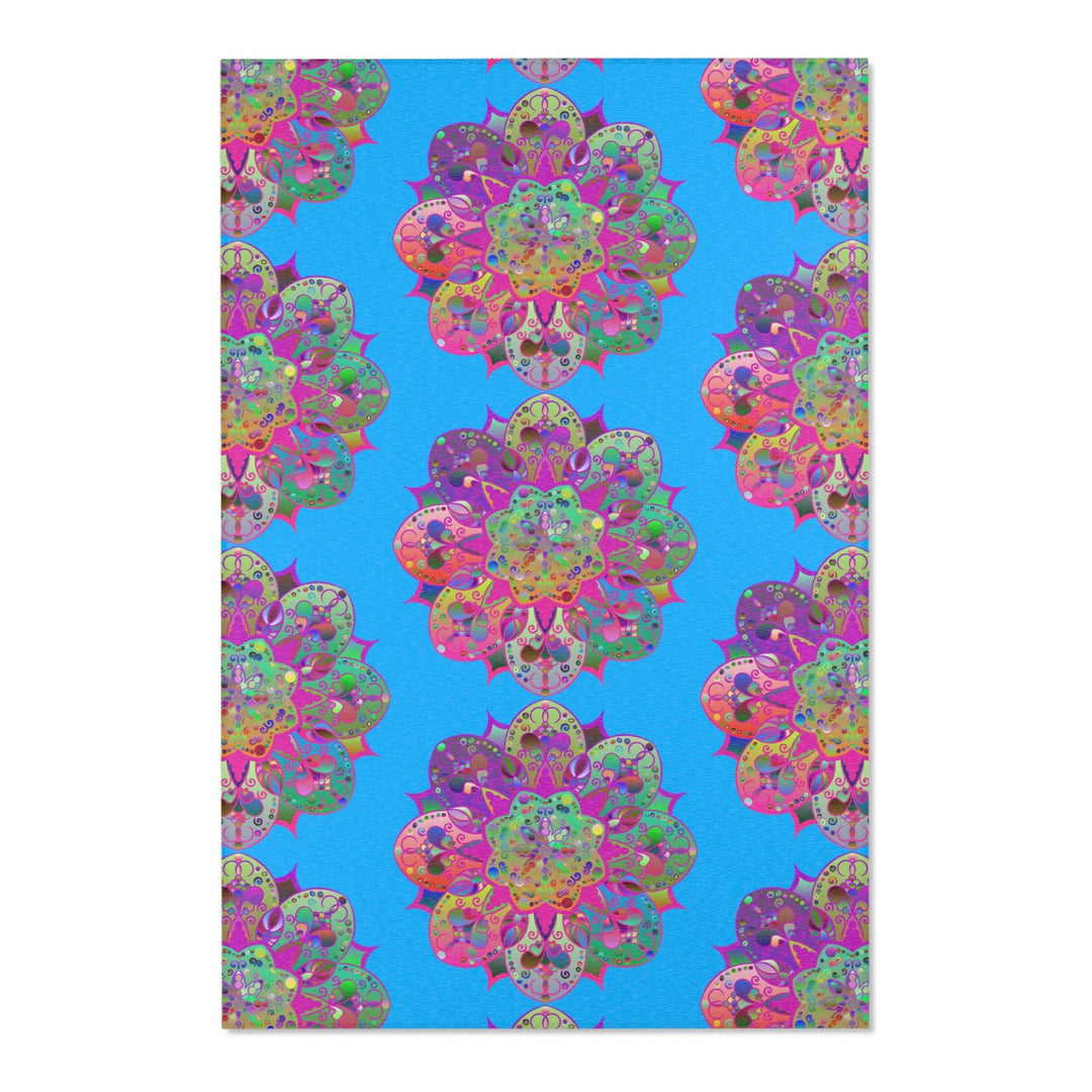 Area Rugs Featuring Hand - Drawn Mandala Designs - Blululi