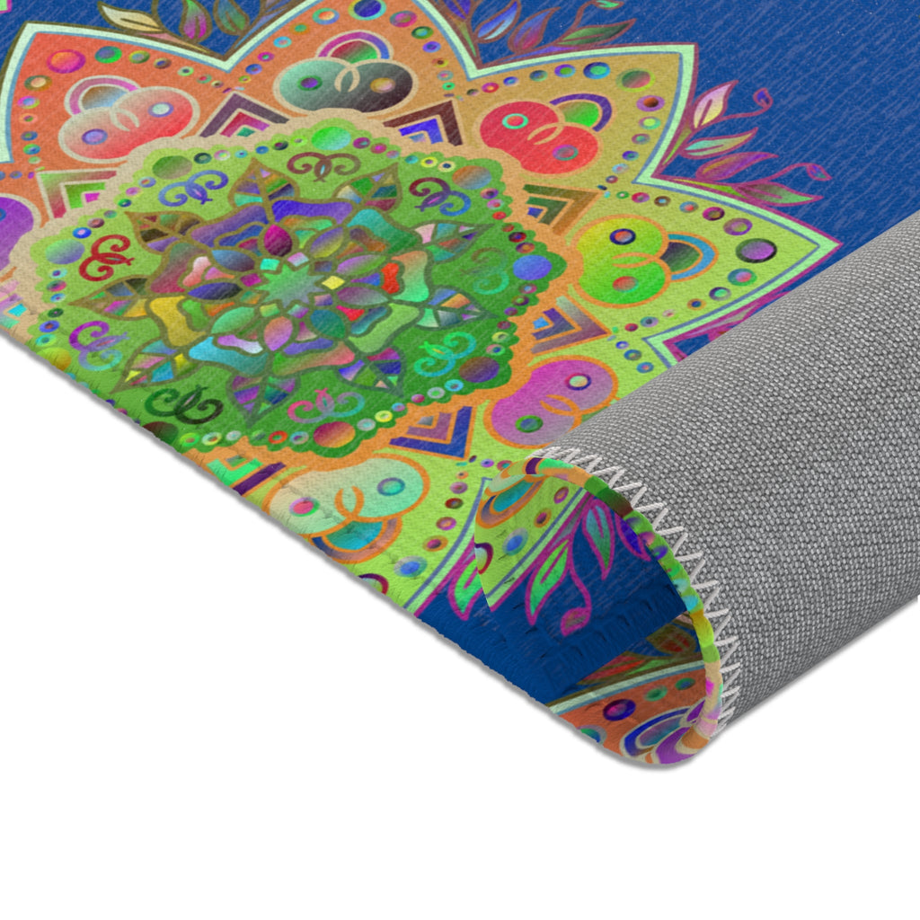 Welcome Mandala Rug Vibrant Mandala Area Rugs to Elevate Your Living Space