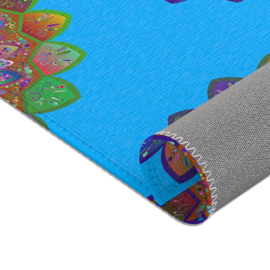 Mandala Pattern Rugs Lively Mandala Area Rugs for Colorful Serenity at Home
