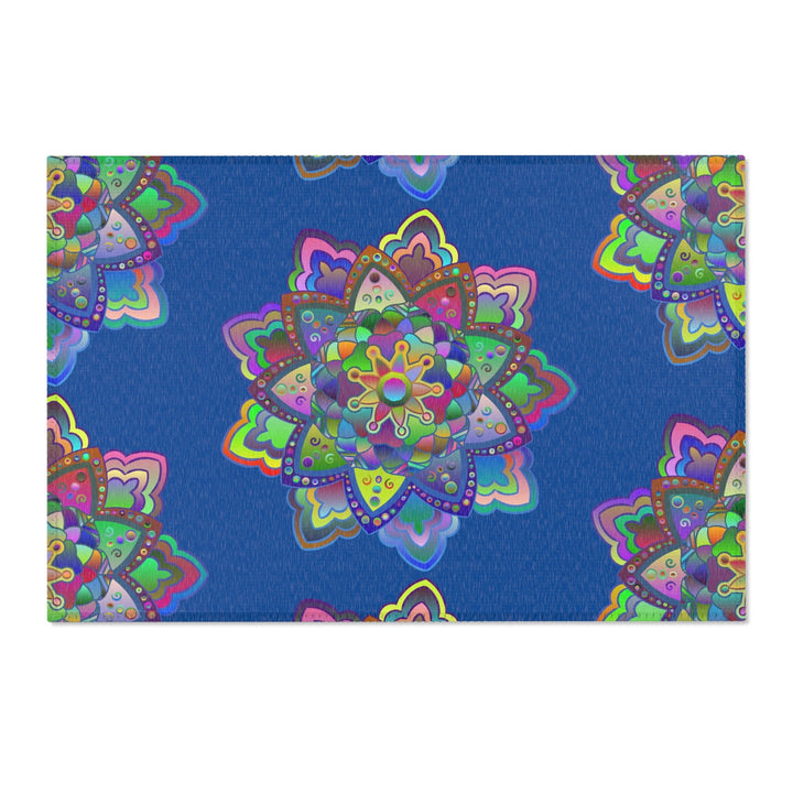 Area Rugs Featuring Hand - Drawn Mandala Designs - Blululi