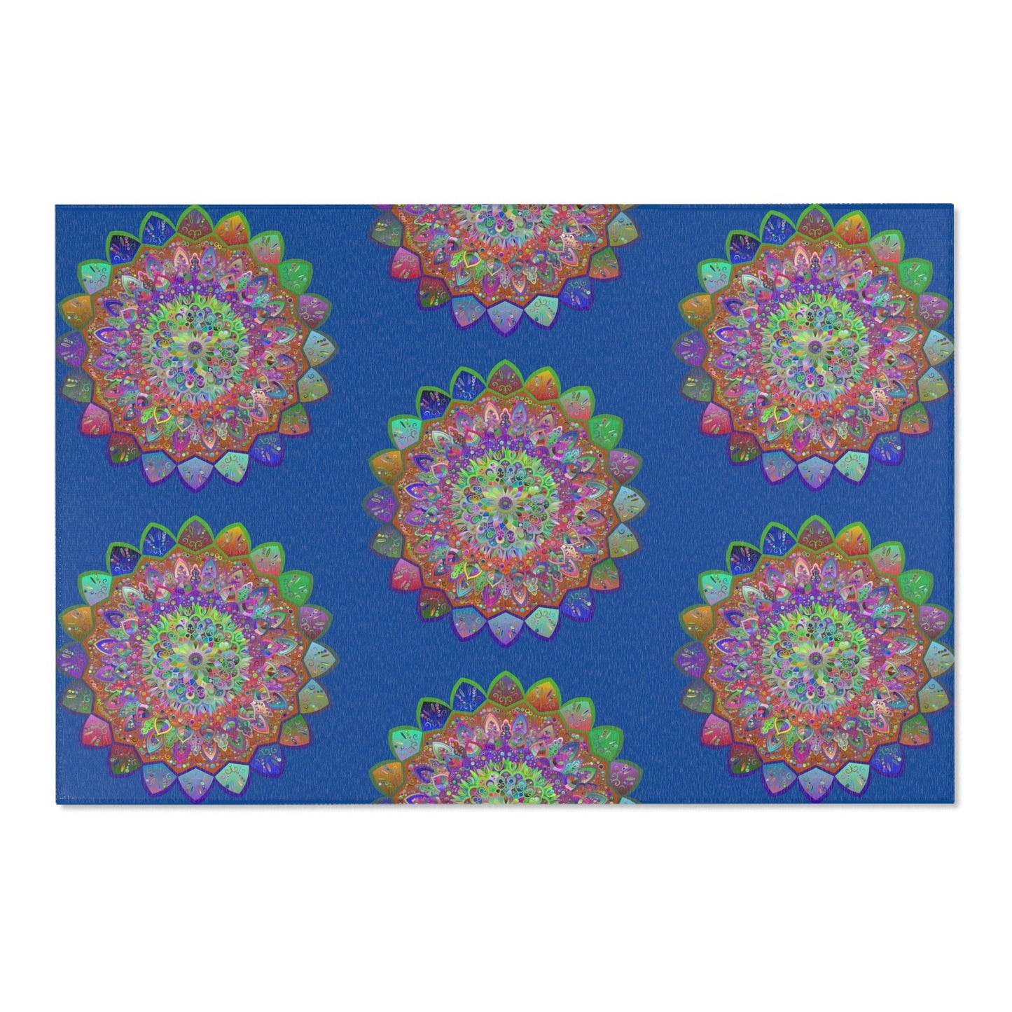 Area Rugs Featuring Hand - Drawn Mandala Designs - Blululi