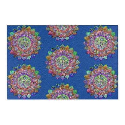 Area Rugs Featuring Hand - Drawn Mandala Designs - Blululi