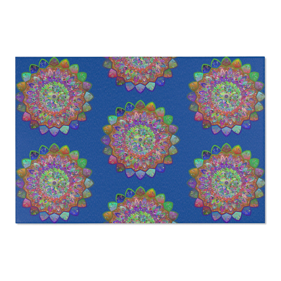 Area Rugs Featuring Hand - Drawn Mandala Designs - Blululi