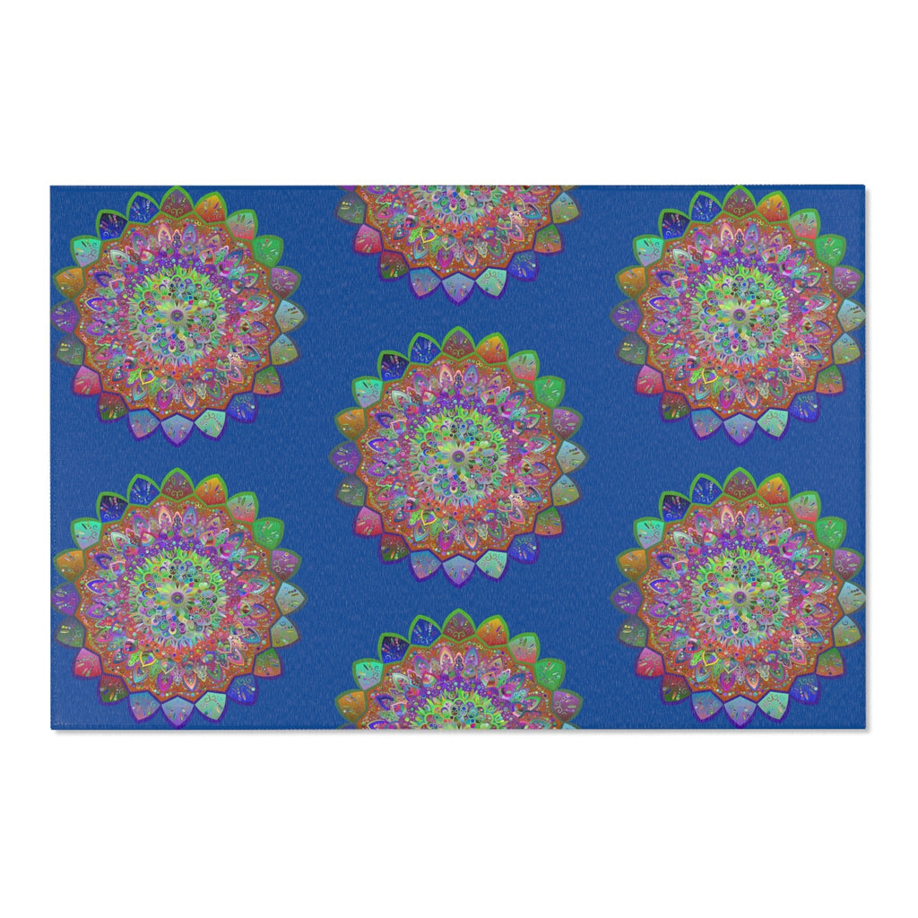 Area Rugs Featuring Hand - Drawn Mandala Designs - Blululi