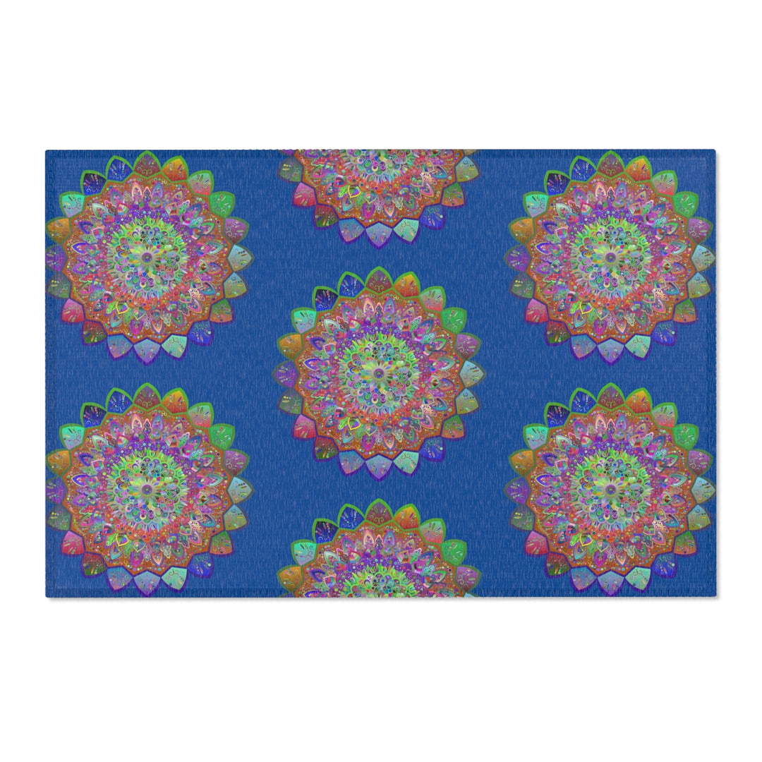 Area Rugs Featuring Hand - Drawn Mandala Designs - Blululi