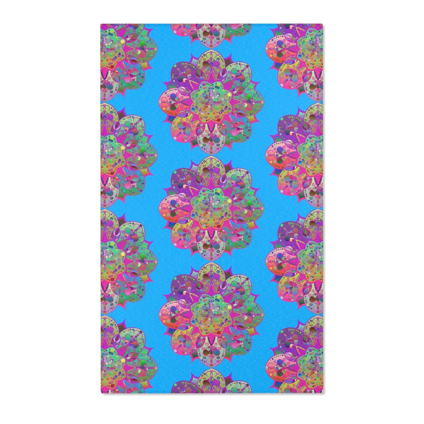 Area Rugs Featuring Hand - Drawn Mandala Designs - Blululi