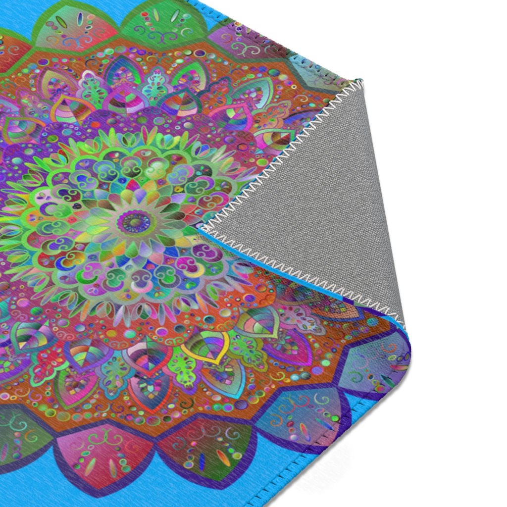 Area Rugs Featuring Hand - Drawn Mandala Designs - Blululi