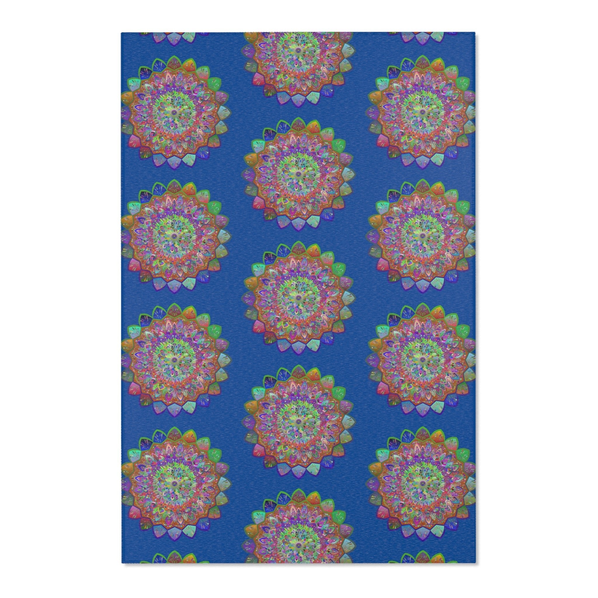 Area Rugs Featuring Hand - Drawn Mandala Designs - Blululi