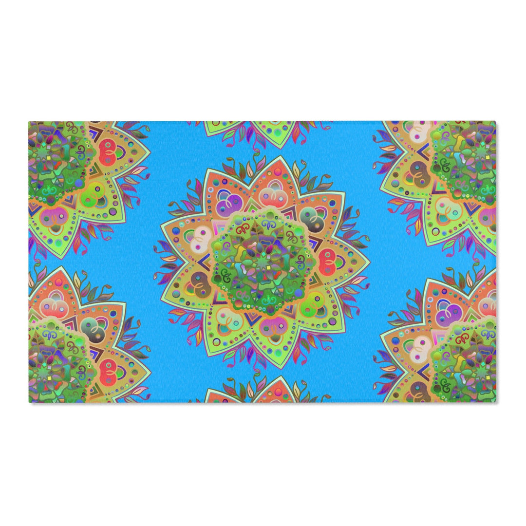 Area Rugs Featuring Hand - Drawn Mandala Designs - Blululi