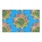 Area Rugs Featuring Hand - Drawn Mandala Designs - Blululi