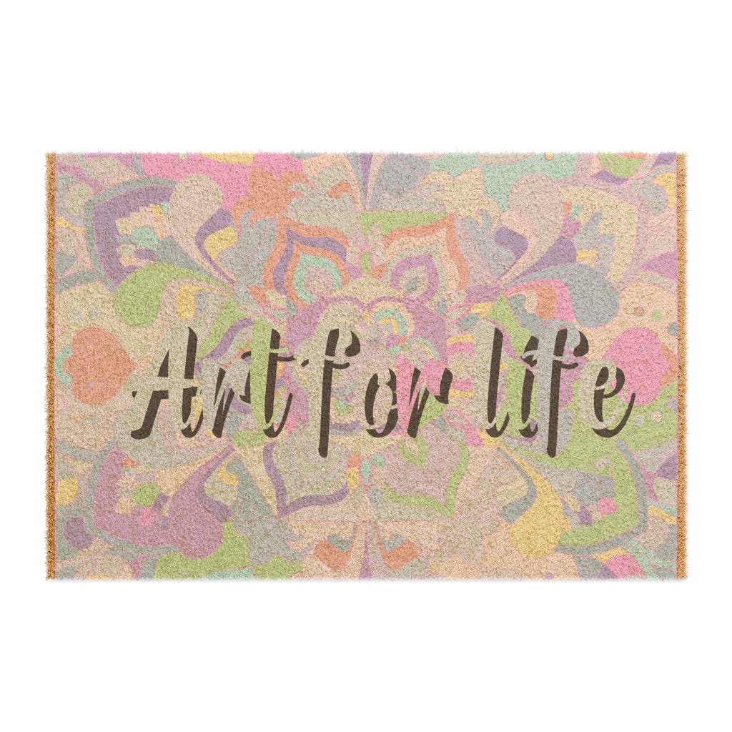 Art for Life Mandala Doormat - 24" x 16 Home Decor - Blululi