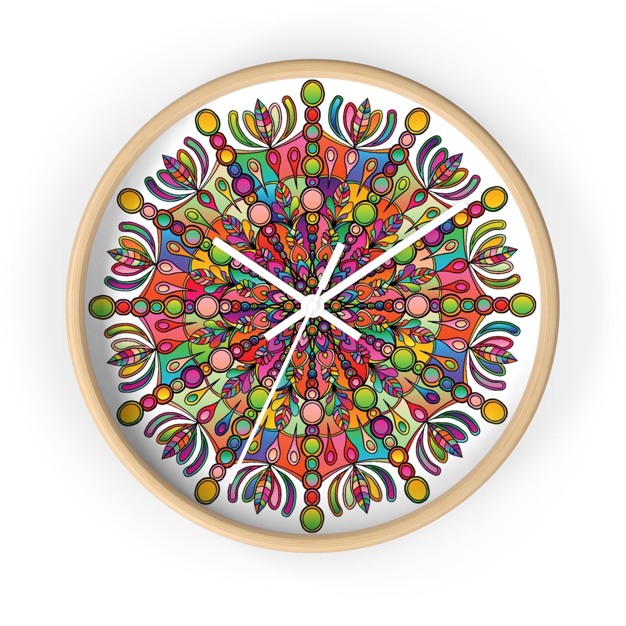 Beautiful Mandala Wall Clock Home Decor - Blululi