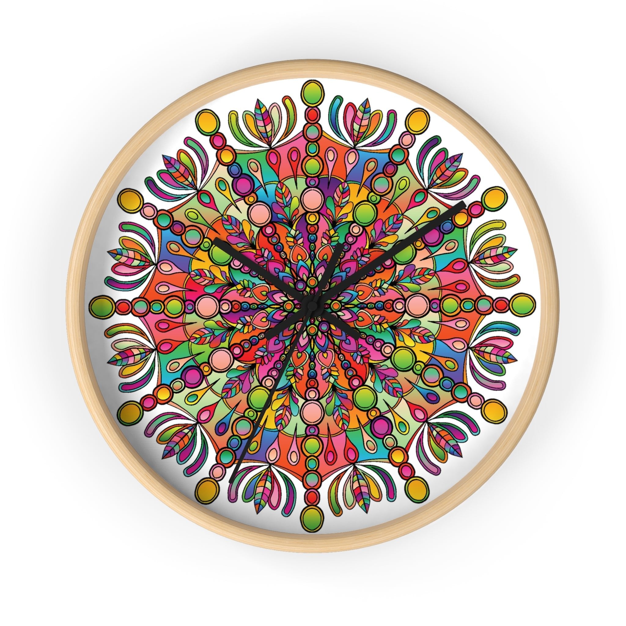 Beautiful Mandala Wall Clock Home Decor - Blululi