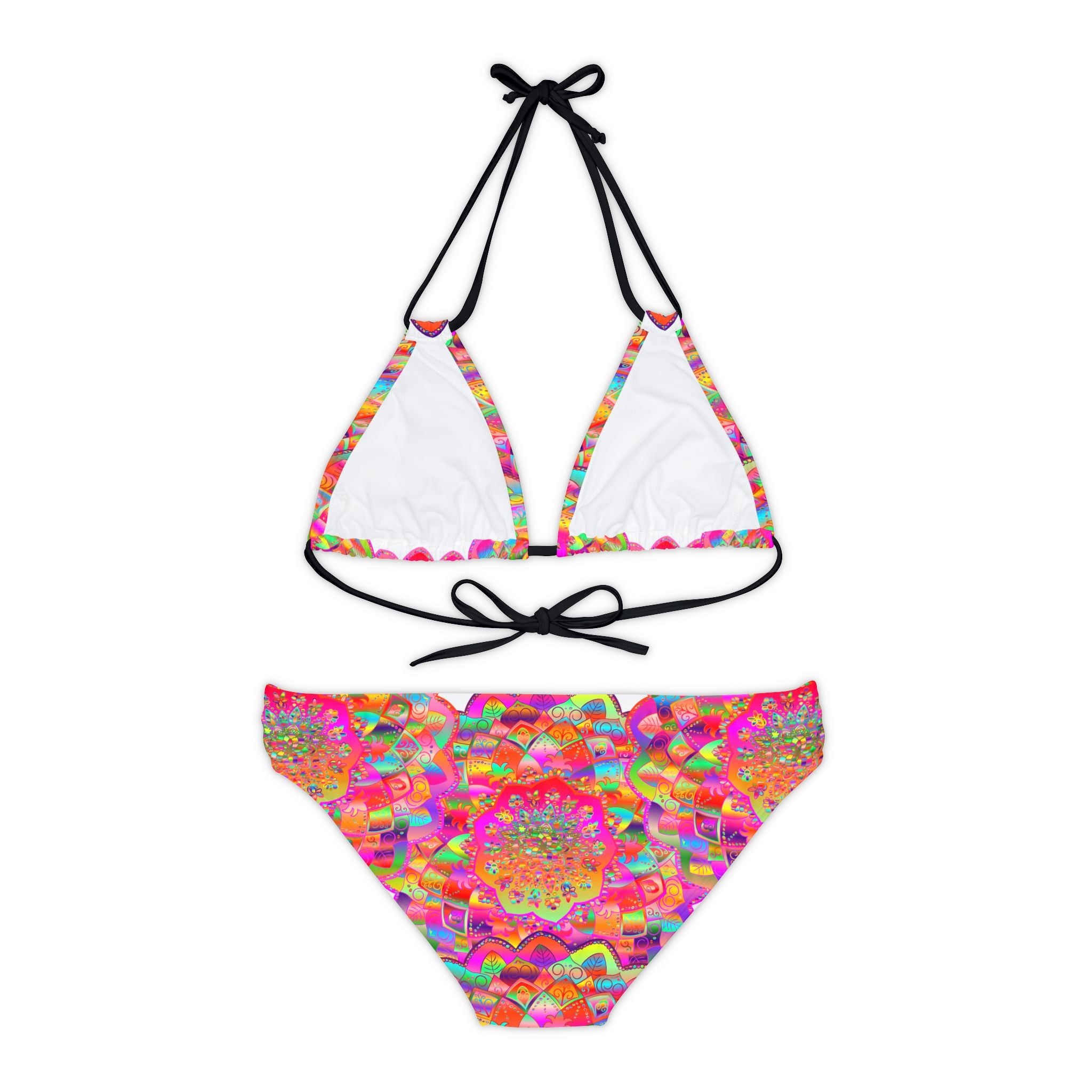 Bikini Set - Hand Drawn Mandala Art All Over Prints - Blululi