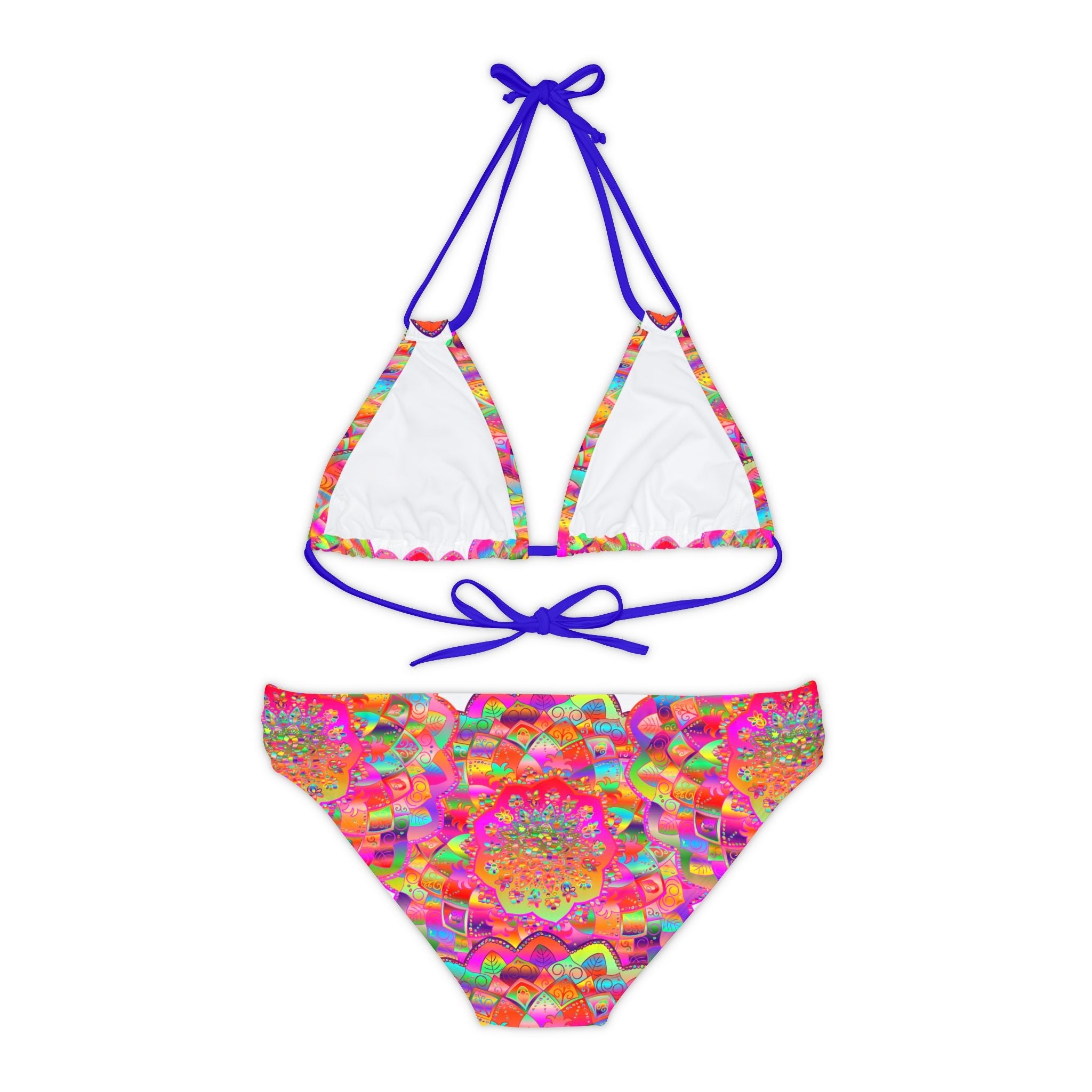 Bikini Set - Hand Drawn Mandala Art All Over Prints - Blululi