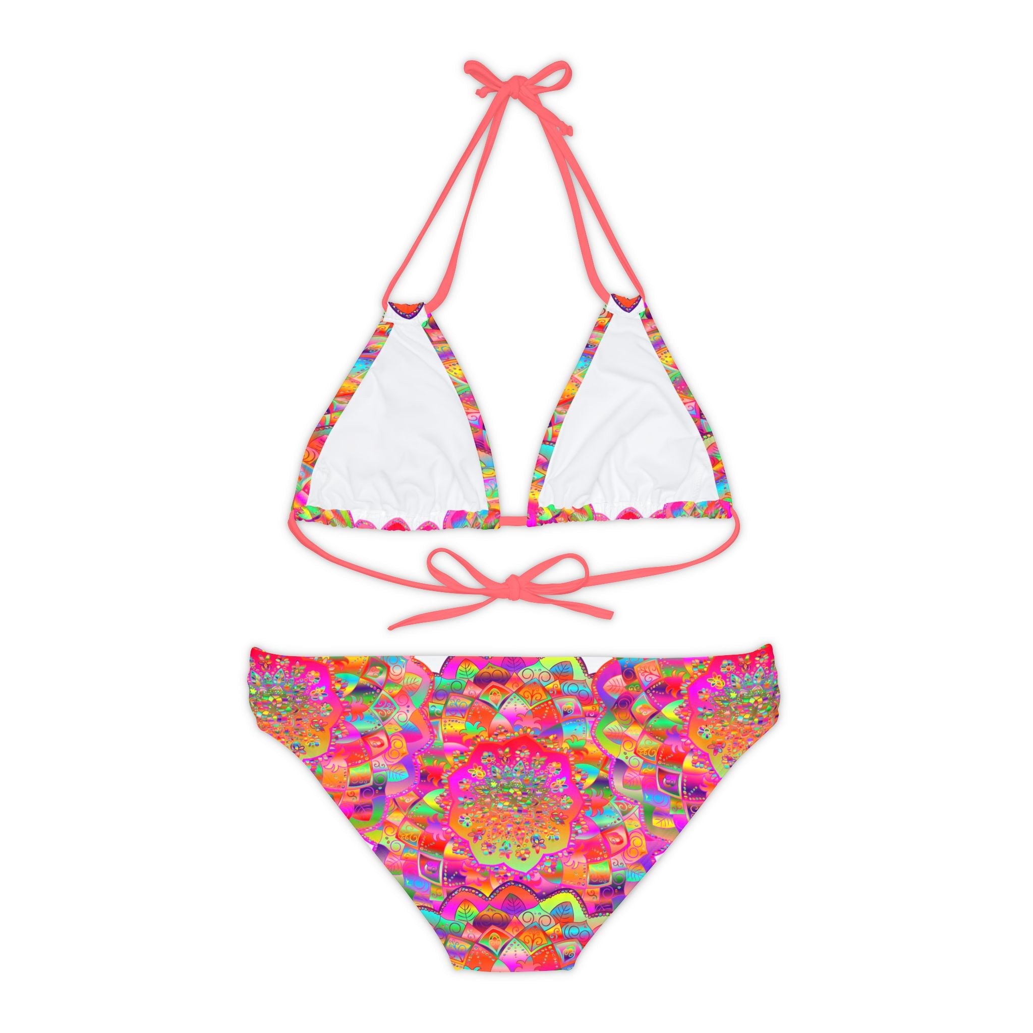 Bikini Set - Hand Drawn Mandala Art All Over Prints - Blululi