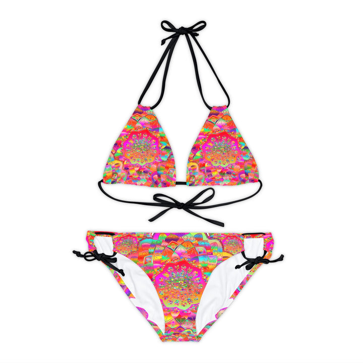 Bikini Set - Hand Drawn Mandala Art All Over Prints - Blululi