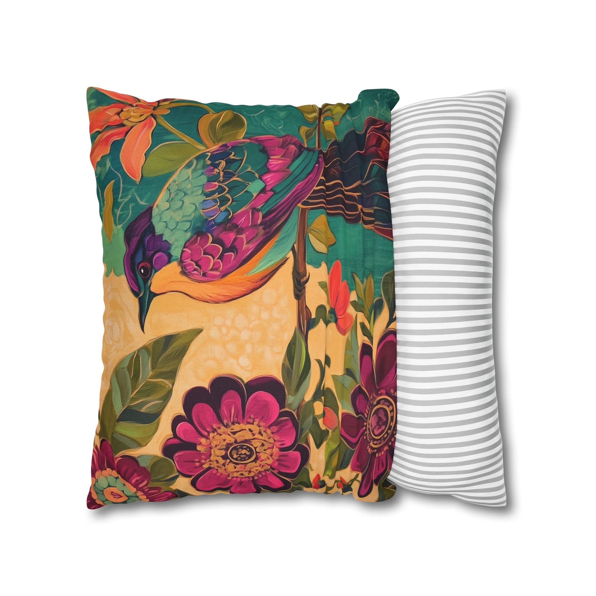 Bird Nature Inspired Pillowcase Home Decor - Blululi