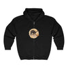 Black Cat & Coconut Hoodie - Whimsical Design Hoodie - Blululi