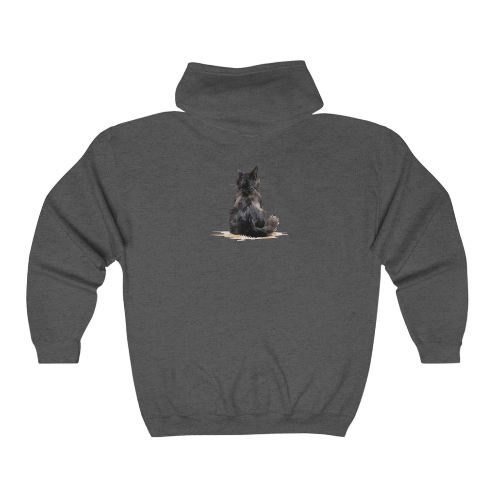 Black Cat Hoodie - Cozy & Mysterious Hoodie - Blululi