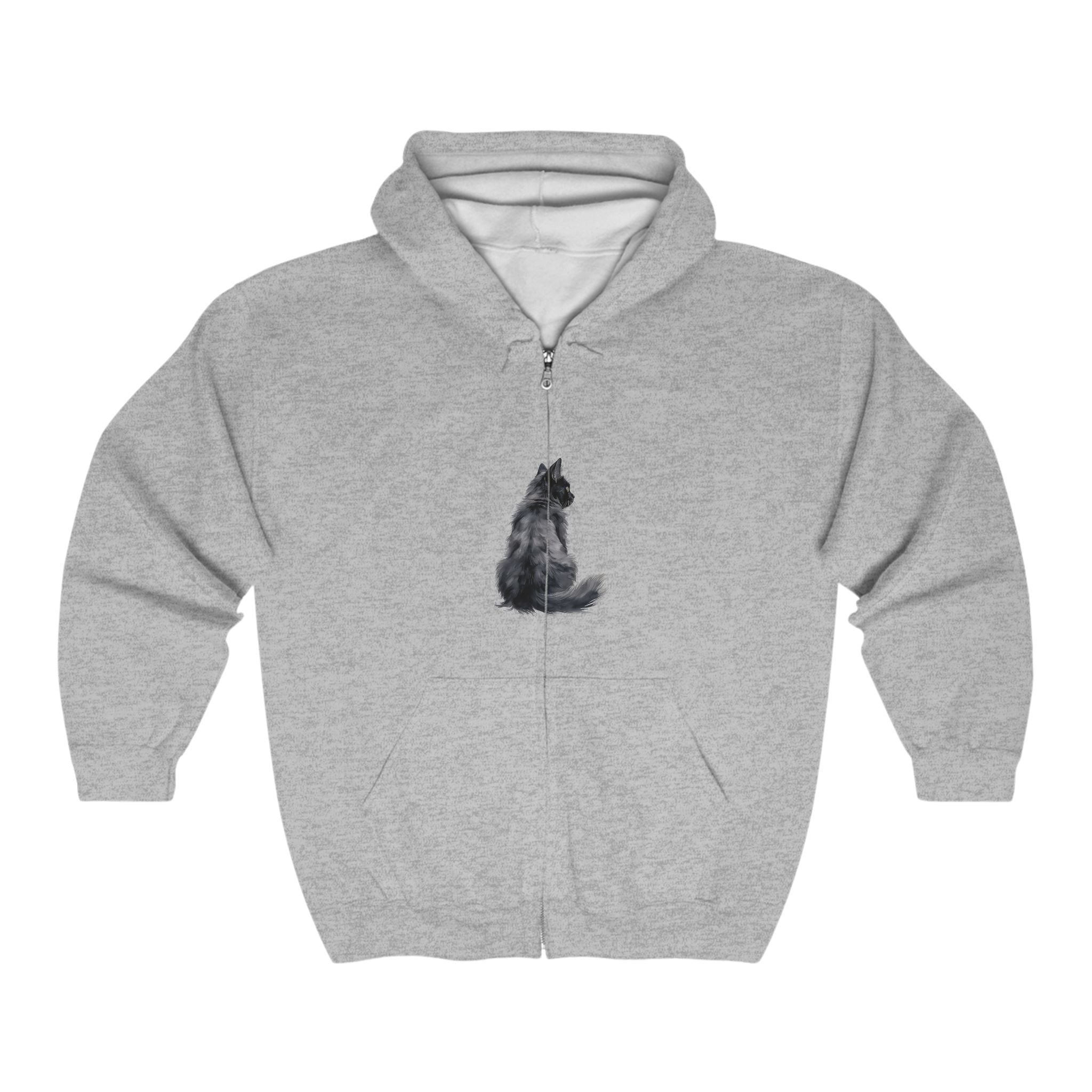 Black Cat Hoodie: Cozy & Mysterious Hoodie - Blululi