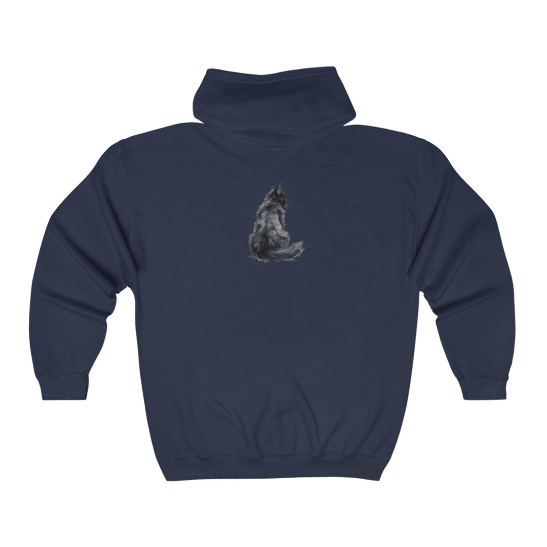 Black Cat Hoodie: Cozy & Mysterious Hoodie - Blululi