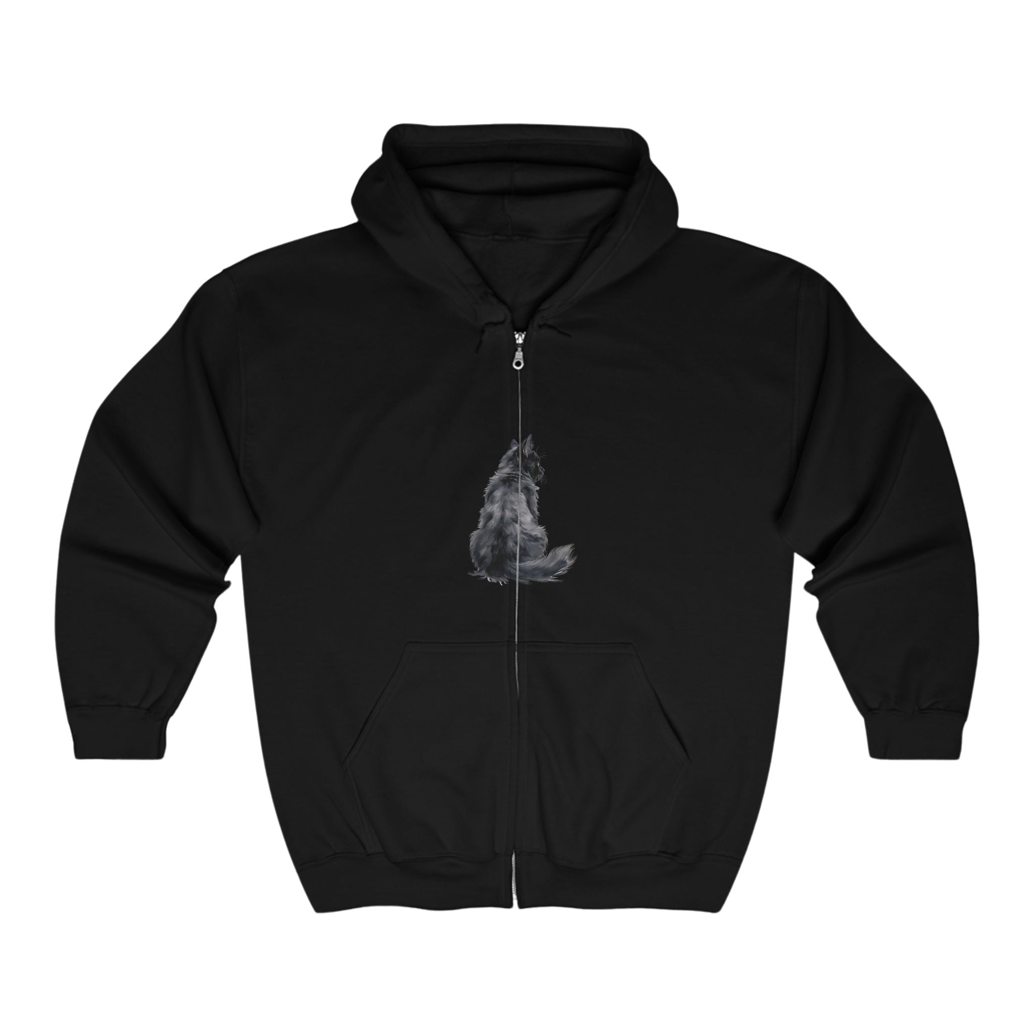 Black Cat Hoodie: Cozy & Mysterious Hoodie - Blululi