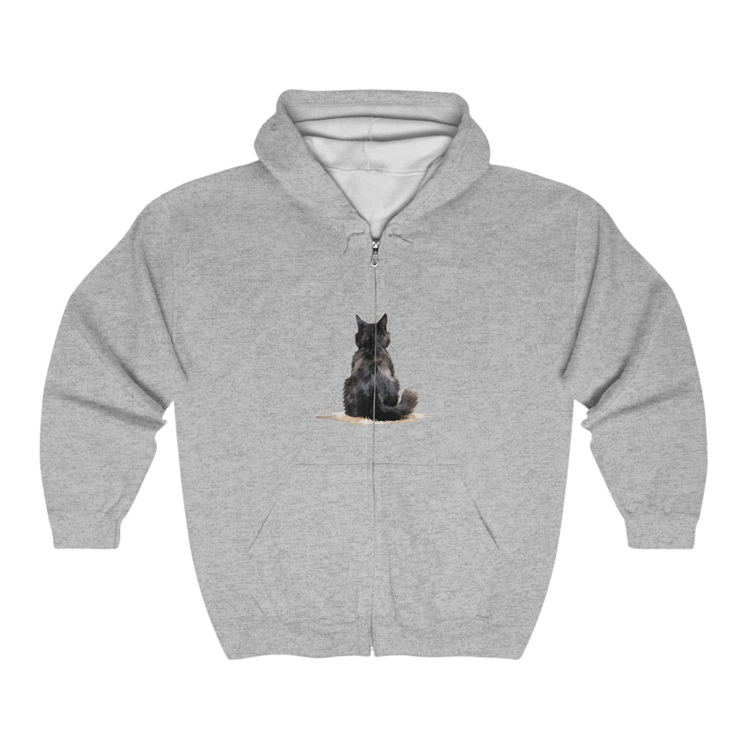 Black Cat Hoodie - Cozy & Mysterious Hoodie - Blululi