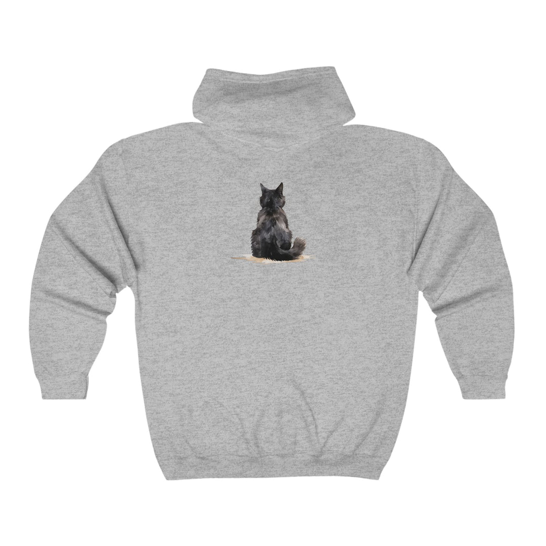 Black Cat Hoodie - Cozy & Mysterious Hoodie - Blululi