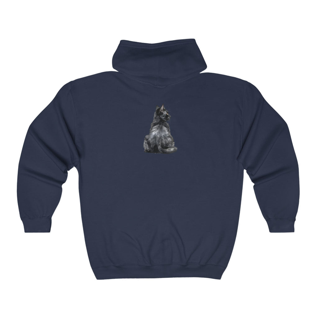 Black Cat Hoodie - Cozy & Stylish Hoodie - Blululi