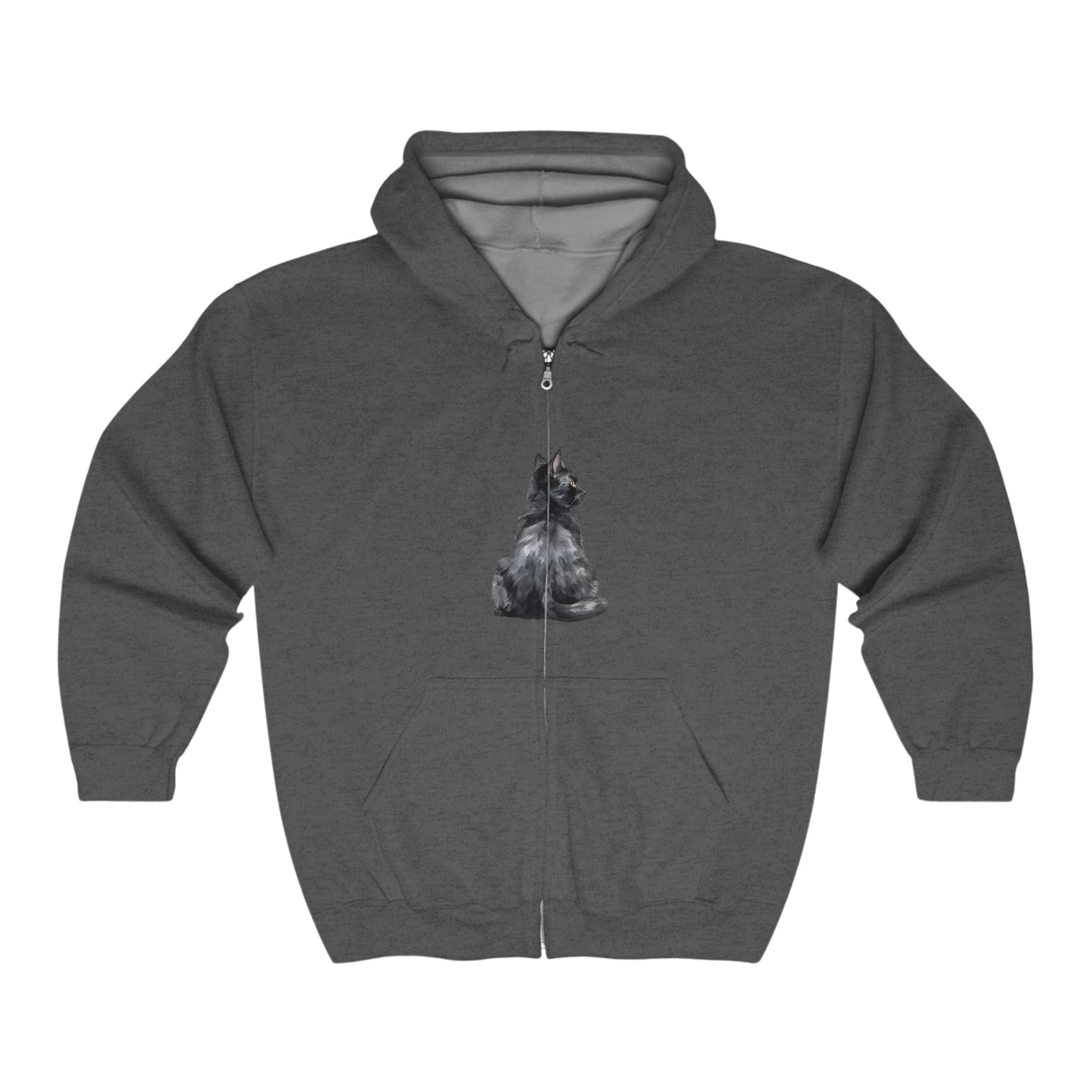 Black Cat Hoodie - Cozy & Stylish Hoodie - Blululi