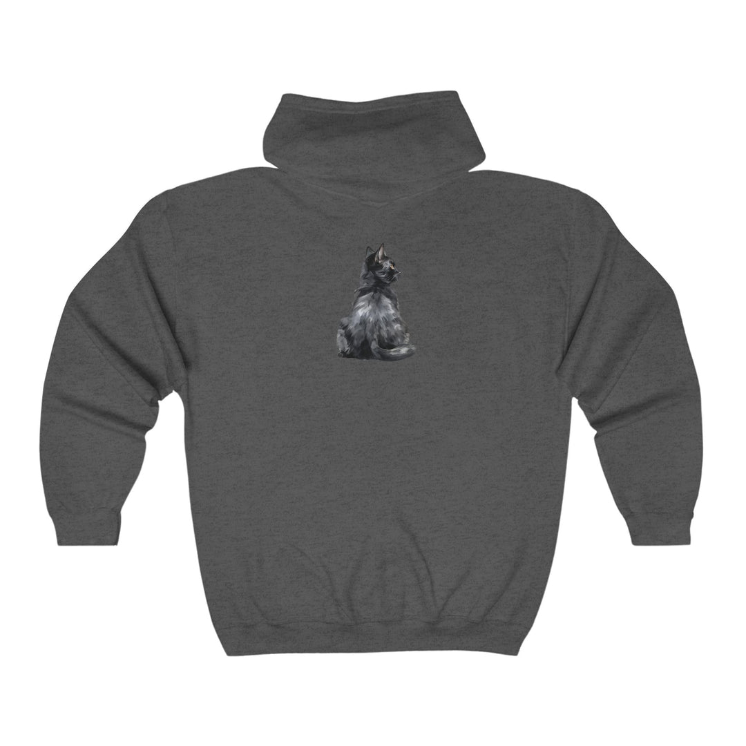 Black Cat Hoodie - Cozy & Stylish Hoodie - Blululi