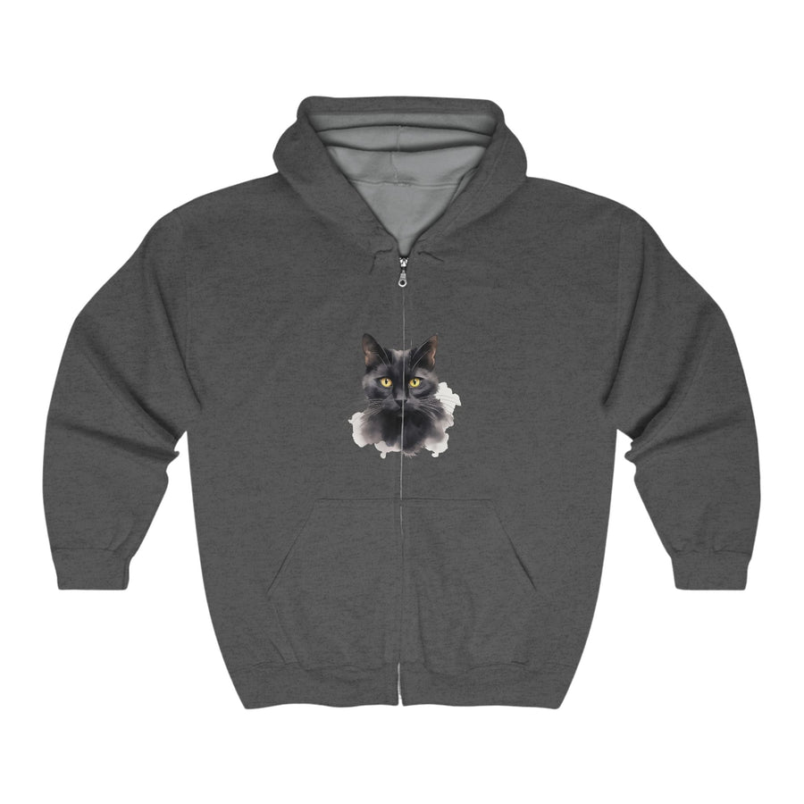 Black Cat Hoodie: Mystical & Playful Hoodie - Blululi